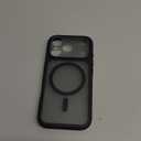 TOCOL for iPhone 17 Pro Case, Compatible with Magsafe, Built-in Magnetic Ring, Full Camera Protection, Drop Protection, Translucent Matte for iPhone 17 Pro Phone Case 6.3 inch (Black)