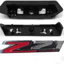 1 Grille Z71 Off Road Front Emblem 3D Badge Compatible with 2019-2025 Silverado Tahoe Suburban RST 1500 HD 2500 HD 3500HD 84384428 Offroad (Chrome Red)