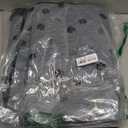 Fostanfly Washable Pee Pads for Dogs, 2 Pack Large 36"x41" Ultra-Absorbent and Leak-Proof Non-Slip Reusable Potty Training Pads for Dogs, Cats, Puppy, Potty Training of Add 8 Lanyards (Gray)