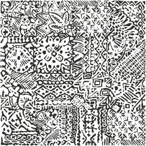 FloorPops 12-in by 12-in Charcoal REO Peel & Stick Floor Tiles, FP4947