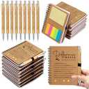Jetec 20 Sets Employee Appreciation Gift Bulk Inspirational Spiral Notebook with Motivational Pen and Sticky Notepad Thank You Gifts for Volunteer Teacher Nurse Team Coworker (Difference Maker)