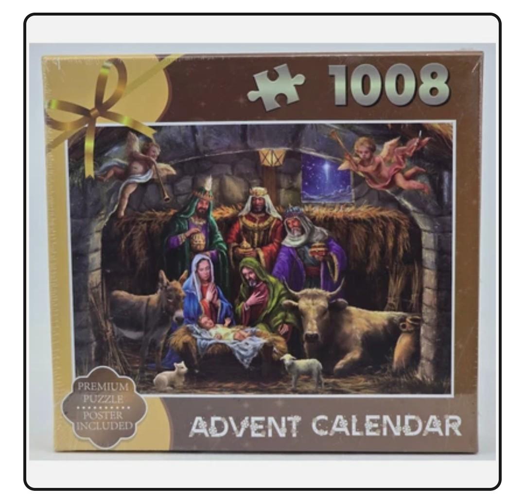Nativity Scene 1008 pc. Jigsaw Puzzle Advent Calendar
