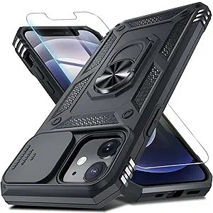iPhone 16 pro max phone case with sliding camera cover