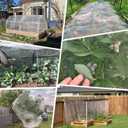 KLEWEE 10 x 50 FT Garden Mesh Netting, Ultra Fine Plant Netting Covers, Garden Netting for Raised Beds Vegetables, Fruit Tree Netting for Blueberry Bushes Barrier Screen Protection Net Cover