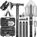 Camping Shovel Axe Outdoor Survival Shovel Set with High Carbon Steel Camping Gear for Men Outdoor Caming Hiking Backpacking Emergency