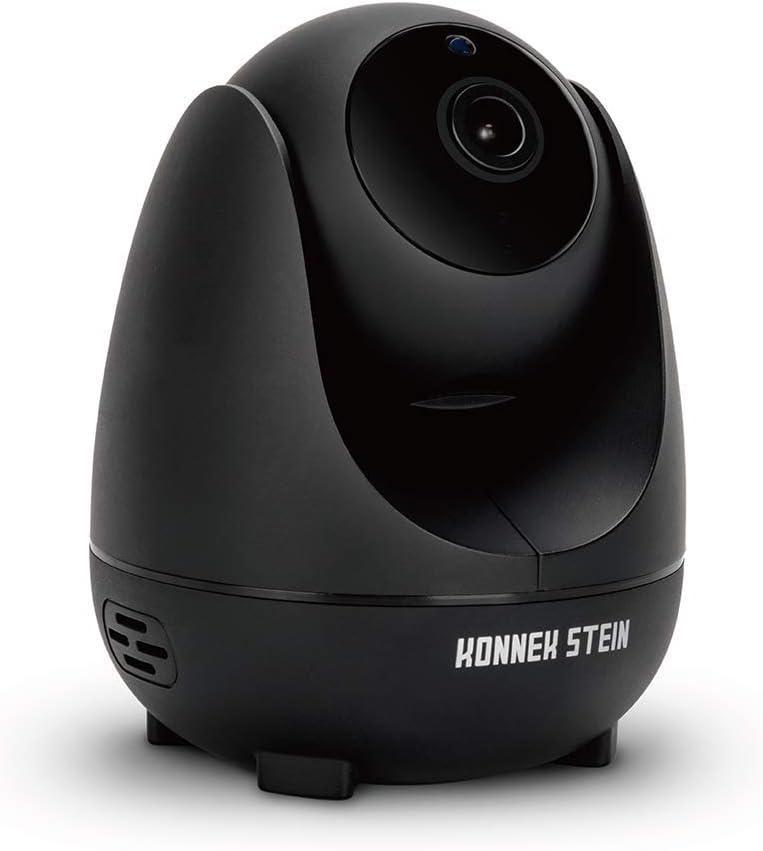 Wireless Security Camera, WiFi Indoor Camera Pan and Tilt Monitoring, HD 1080P Motion Detection, Night Vision, Remote Control, Two-Way Audio, with TF Card Slot and Cloud (Black)