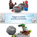 LEGO Marvel Spidey and His Amazing Friends Team Spidey Dino Crawler Rescue - Car and Adventure Preschool Building Toy for Kids, Boys and Girls, Ages 4+ - Gift Idea for Birthdays - 11199