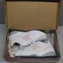 New Balance Women's 608 V5 Casual Comfort Cross Trainer (7 Wide, White/Pink)