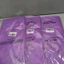 3 x 2 Pack Dark Purple Tablecloth Plastic Rectangle Table Covers PEVA Dark Purple Plastic Table Cloths for Parties Disposable 54 x 108 Inch Tablecloth for Birthday Party School Baby Shower Kitchen Dining