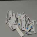 Coolrunner Child Safety Drawer Locks, 8 Pack Safety Invisible Drawer Latches with Strong Adhesive for Baby Care,Only fit for Some Drawer, Please See Below Before Buying