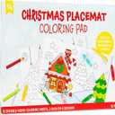 2 x Christmas Coloring & Activity Pad - Fun Holiday-Themed Coloring Set, 12 Double-Sided Sheets, Festive Art, Kid & Adult Craft Kit