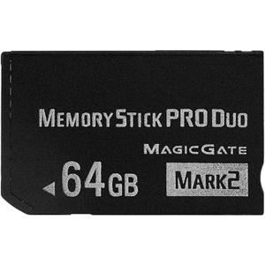 Original 64GB Memory Stick pro Duo 64GB (Mark2) for PSP1000 2000 3000 Camera MemoryCard