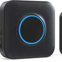 BITIWEND Wireless Doorbell Chime for Blink - Compatible with Blink Video Doorbell and Blink Video Doorbell (2nd Gen) with Wired Transmitter (1 Video Doorbell Extender 1 Receiver (Black)