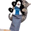 CATSUMO Cat Wrestling Glove Puppet – Interactive Hand Mitt with Durable Protective Sleeve and Catnip - Play & Enrichment