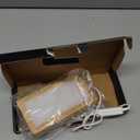 Rectangle LED Light Base with Timer & Adjustable Brightness - Wood Display Stand for Glass Art,Crystal Display,6 inch