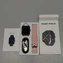 Smartwatch for Women - Call, Fitness Tracker, Heart Rate & Sleep Monitor, 1.69" Touch Screen, Waterproof - For Android & iPhone, Pink