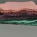 Homaxy 12 Pack Dish Towels for Kitchen (10 x 20 Inches, Multi Color), Super Soft and Absorbent Coral Velvet Dish Cloths for Washing Dishes, Nonstick Oil Fast Drying Microfiber Cleaning Cloth