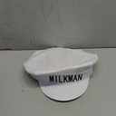 Nicky Bigs Novelties Morph Milkman Hat, Milk Man Hat, Milkman Hats, Milkmans Costume For Men, Milk Man Costume Accessories, One Size