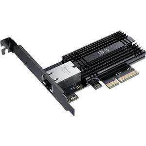 10Gb PCI-e Network Card, PCIe to 10 Gigabit Ethernet Adapter,Marvell AQtion AQC113C Controller,10G Base-T RJ45 Port NIC Card,Support Windows10/11/Server