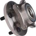 1Pcs Front Wheel Hub and Bearing Assembly Fit for 2005-2009 Land Rover LR3,2010-2016 Land Rover LR4,2006-2013 Land Rover Range Rover Sport 515067 [5 Lug]