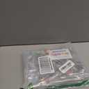 50 Pack Heavy-Duty Retractable Badge Holders with Carabiner Clip and Key Ring, Black ID Badge Reel for Office, ID Card Holder and Key Chain