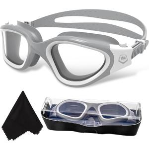 WIN.MAX Swimming Goggles Swim Pool Goggles Anti Fog Anti UV No Leakage Clear Vision for Men Women Adults Teenagers
