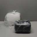 50 Pack (100-Piece) 32 oz Meal Prep Containers Reusable with Easy Open Lids, Sturdy Leakproof Food Safe, Microwave Freezer Dishwasher Safe, To Go Take Out Plastic Food Storage Pans with Lids, Black