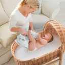 Pro Goleem Baby Bassinet Mattress Pad Waterproof Cover, 32"x16" Oval