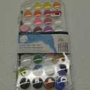 Daler-Rowney Simply Watercolor Pan Set - 36 Pan Travel Watercolor Set for Student Artists of all Ages - Vibrant Smooth Watercolor Paint Set for Canvas Paper and More