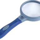 Jacents Extra Large 2X Magnification Round Magnifier with Comfort Grip Handle - 1 Pack