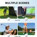 4 x Golf Grip Trainer, Grip Trainer Golf for Boosting Grip Strength, Precision & Swing, Training Aid to Train Correct Hand Position & Achieve Outstanding Performance (Grey)