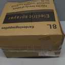 2 Gallon Battery Powered Sprayer, Electric Garden Sprayer, Pump Sprayer with 3 Mist Nozzles & USB Rechargeable Handle & Retractable Wand & Adjustable Strap for Lawn, Garden, Yard(Blue)