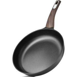 SENSARTE Nonstick Frying Pan Skillet 11Inch Non Stick Egg Pan Omelette Pans, Healthy Kitchen Cooking Chef's Pan, PFOA Free, Free of Intentionally Added PFOS/PFOA, Induction Compatible, Black