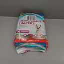 Simple Solution Female Dog Diapers – Disposable Diapers for Potty Training, Incontinence, and Heat Cycle Protection – Leak-Proof Fit for Small Dogs, 12–19 Inch Waist – 30 Count