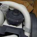 INTEX 1,500 GPH Krystal Clear Sand Filter Pump for Above Ground Pools, Swimming Pool Pump with Automatic Timer - Improved Circulation, Filtration, & Clarity