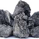 6 PCS 6-8'' Natural Seiryu Stones Slate Stones for Aquariums Terrariums, Paludarium, Vivariums, Reptile, and Amphibian Enclosures (6-8" in Length 06 PCS)