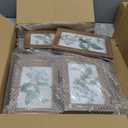 12 pack assorted gallery wall picture frame,rustic farmhouse wood picture frames multiple sizes including 4x6, 5x7, 8x10, 11x14, Ideal for living room hanging or tabletop display,Dark Brown