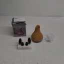 Aromatherapy Diffuser with Essential Oils Included, 150ml Small Cute Aroma Diffuser with 15 Color LED Light&3 Times, Waterless Auto Off Essential Oil Diffusers for Home Bedroom (Wood)