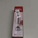 Innhom Electric Salt Grinder Pepper Grinder Battery Operated Stainless Steel Pepper Mill Automatic Salt and Pepper Grinder with Adjustable Coarseness, 1 Pack