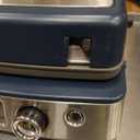 GreenPan Elite 7-in-1 Multi-Function Contact Grill & Griddle, Healthy Ceramic Nonstick Aluminum, Grill & Waffle Plates, Adjustable Shade & Shear, Closed Press/Open Flat Surface, PFAS-Free, Oxford Blue