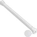 Tension Rods 16 to 26 Inch White Tension Curtain Rod Small Tension Rod Adjustable Curtain Rod Spring Curtain Rods No Drilling Expandable Pressure Spring Tension Rods for Closet Kitchen Door