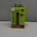 Philips Norelco OneBlade Pro 360 Face + Body, Electric Shaver, Beard Trimmer and Body Groomer, with 360 Blade Technology, 14-Length Precision Comb, Body Kit, Soft Pouch, Model QP6542/70 (Black/Lime Green)