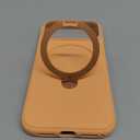 TORRAS Ostand Q3 Silicone for iPhone 17 Pro Max Case, Fit for MagSafe, 360 Spin Ring Stand, Liquid Silicone Cozy Vibrant Grip, Camera Control, Protective Case for iPhone 17 Pro Max, Pastel Orange