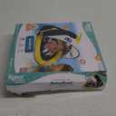 SwimSchool Infant Baby Pool Floats, Free Swimming, Super Buoyant  Ages 6-24 Months  Multiple Colors/Styles  Adjustable Canopies and Seats, Splash & Play Baby Floaties (Navy/White)