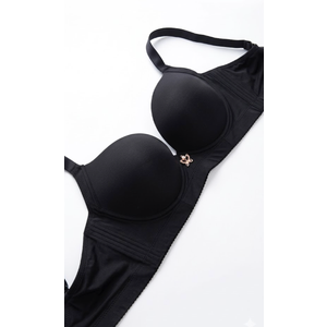 Comfortable Breathable Bra, 38c, Black