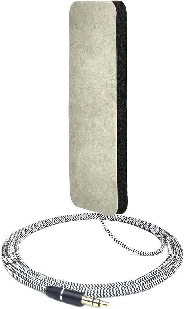 Pillow Speaker Wired for Sleeping, Sleep Headphones with Ultra Thin Stereo Speakers Perfect for Side Sleeping, Sports, Travel, Meditation and Relaxation Black Grey