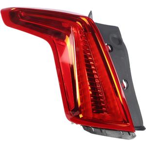 labwork Driver Side Tail Light Replacement for XT5 2017-2021 Red Lens Rear Tail Light Brake Lamp Assembly LH Left Side GM2804125