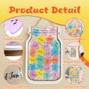 Yoink Reward Jar for Classroom Board, Magnetic Star Jar Reward System for Kids with 24 Colorful, Classroom Positive Behavior Jar for Kids, Potty Training Chart Reward for Boys Girls