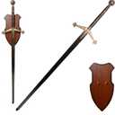 55" Medieval Royal Scottish Claymore Highland Sword for Cosplay, Collection