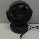 JRD Fans for Bedroom, 90 Oscillating Air Circulator Fan, 13 Inch Quiet Table Fan with Remote, 120 Adjustable Tilt, 3 Speeds, 7H Timer, Powerful Desk Fan for Whole Room Home Office Living Room (Black)